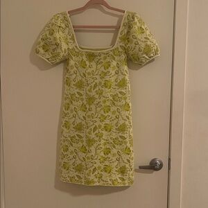 Floral Puff Sleeve Dress